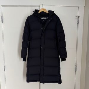Aritzia Super Puff long black